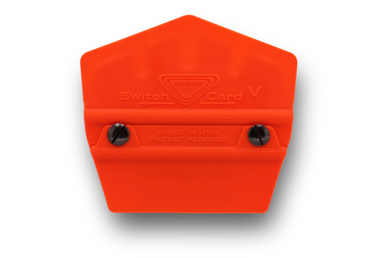 Switch Card Fluorescent Orange 3-V (Ti-134)