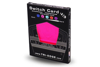Box Switch Card 3-V Fluorescent Pink