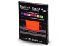 Box Switch Card 4-4 Fluorescent Orange