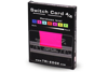Switch Card D/3 Fluorescent Pink Box