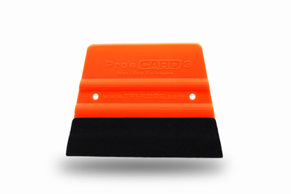 Pro's Card 3 Fluorescent Orange Double Suede Buffer