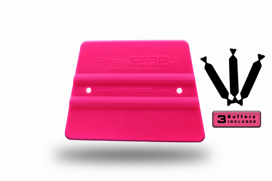 Pro's Card 3 Fluorescent Pink