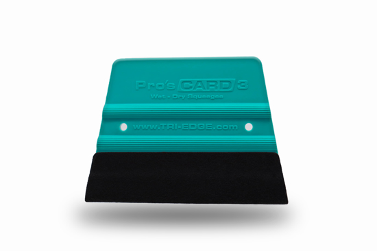 Pro's Card 3 Teal Double Suede Buffer